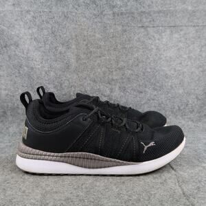 Puma Shoes Mens 9.5 Athletic Trainer Lifestyle Sneaker Jogger Running Black